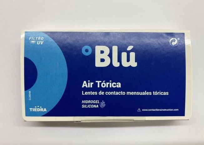 Pack lentes de contacto Blú Premium air Torica 6 meses 
