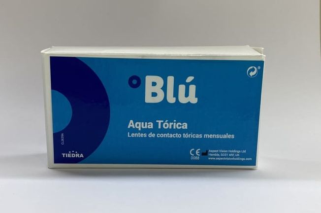 Pack lentes de contacto Blú Advanced Aqua Torica 6 meses 